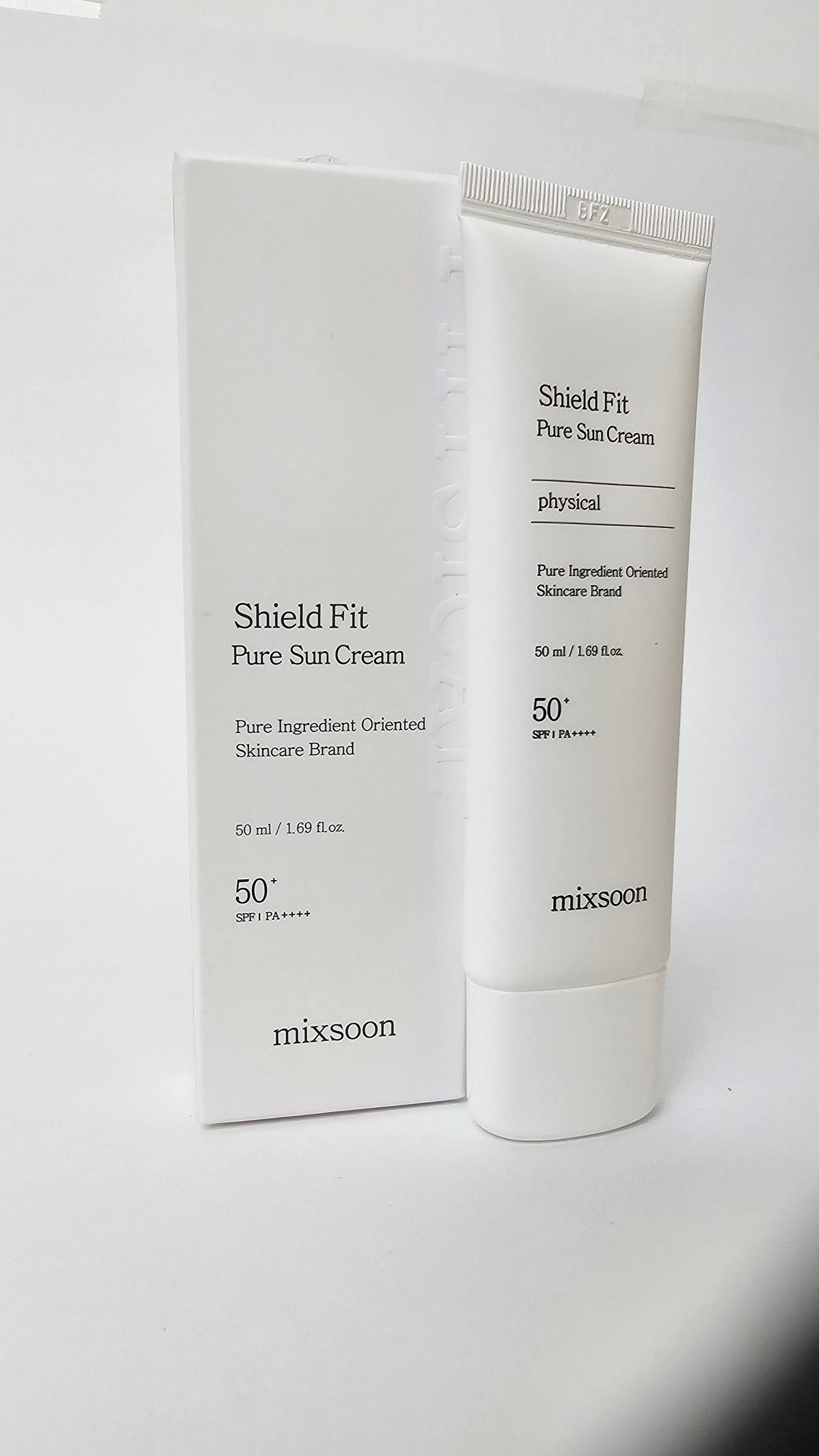 Shield Fit Pure Suncream (50 ml) – Protector Solar FPS 50 Natural y Resistente al Agua