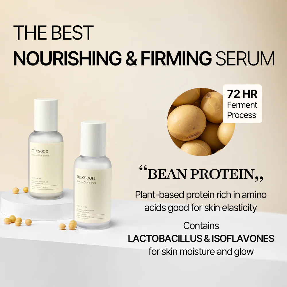 Soybean Milk Serum (50 ml) – Sérum Nutritivo, Reafirmante e Iluminador