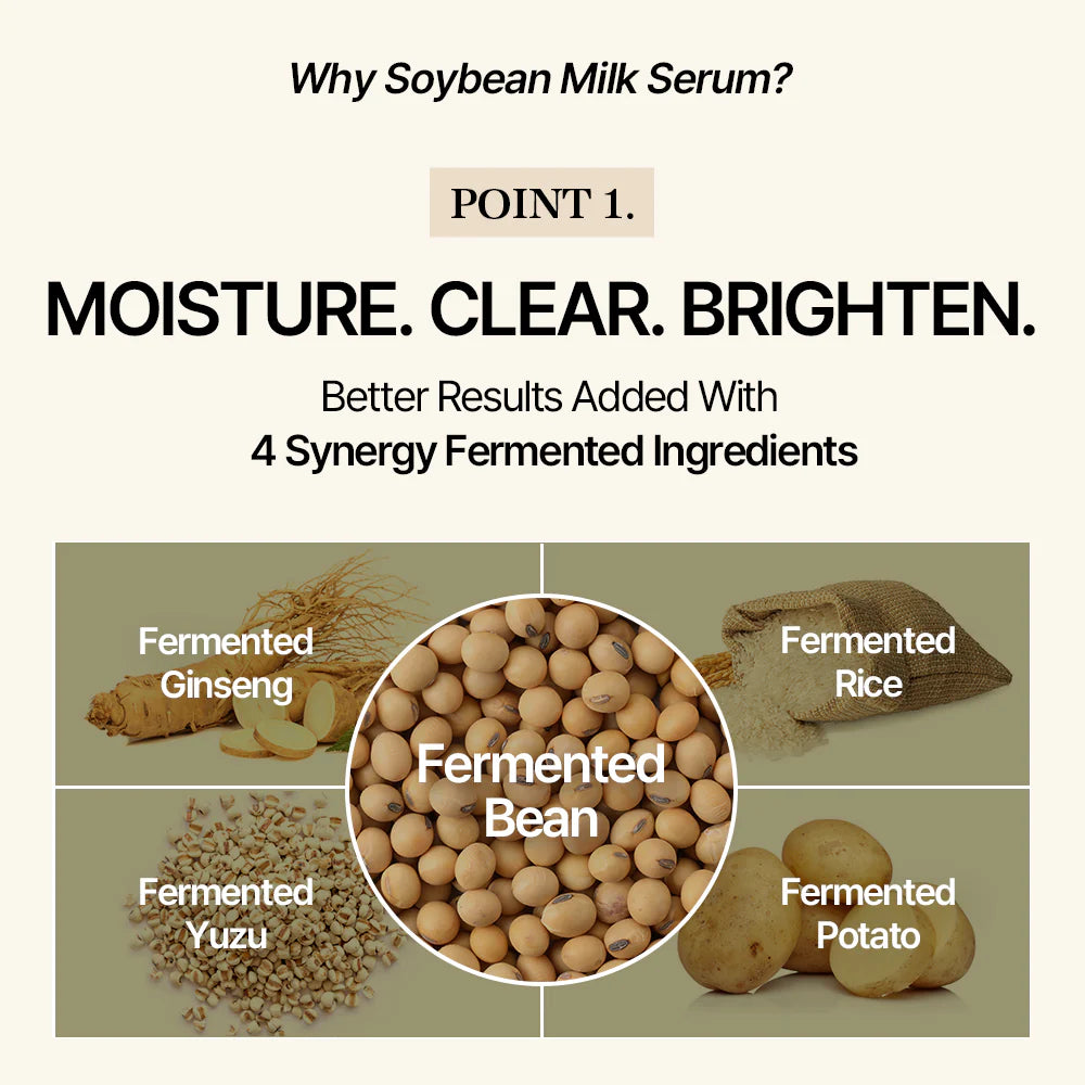 Soybean Milk Serum (50 ml) – Sérum Nutritivo, Reafirmante e Iluminador