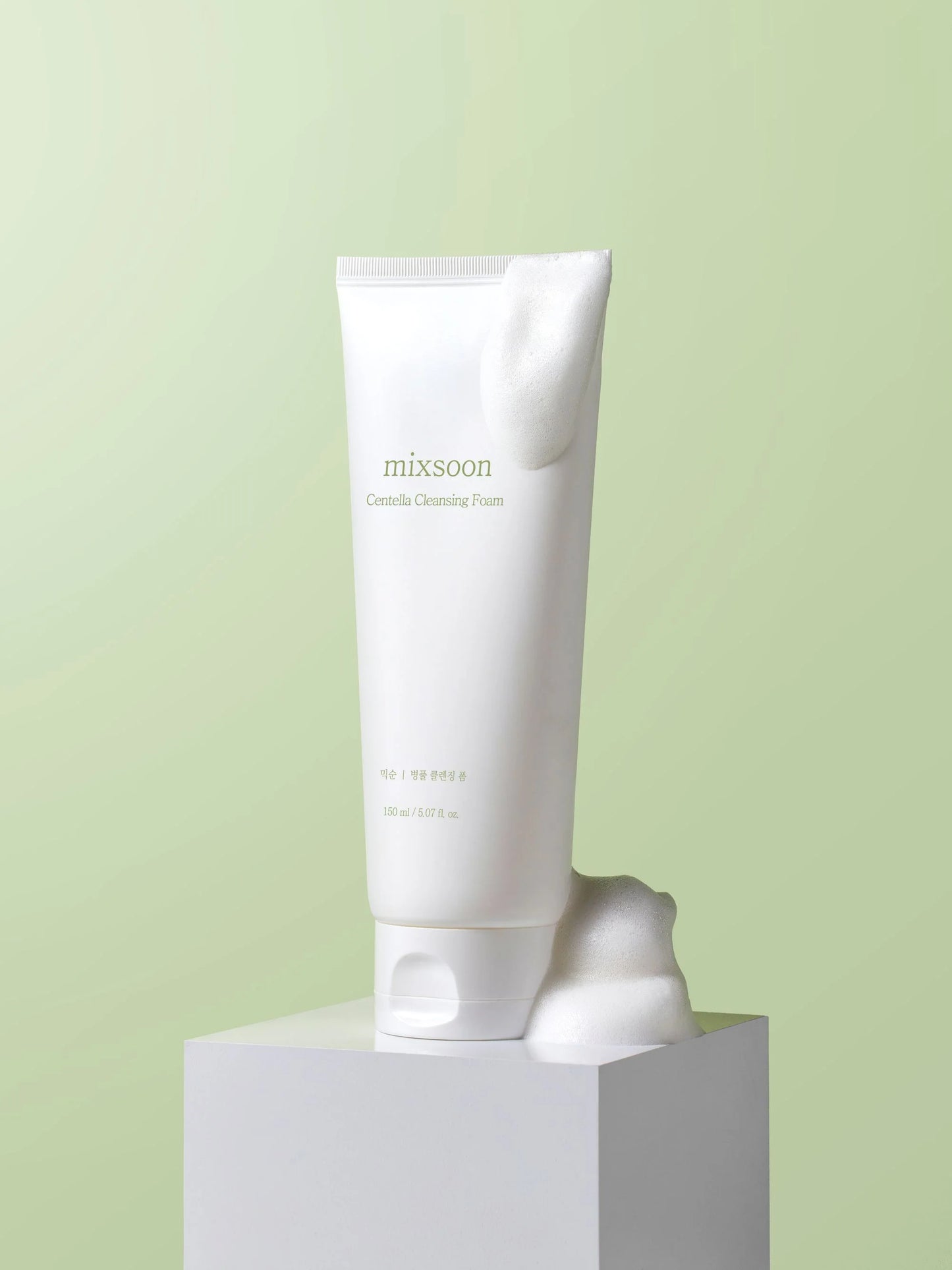 Mixsoon Centella Cleansing Foam Mini 20 ml | Limpiador facial suave para piel sensible