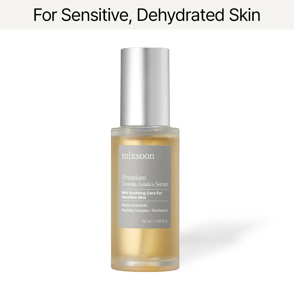 Premium Centella Asiatica Serum (50 ml) – Sérum Calmante e Hidratante