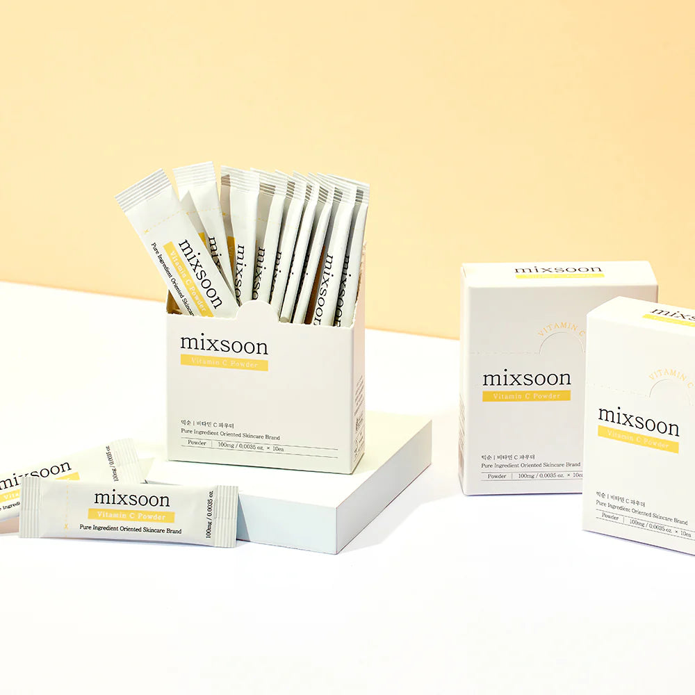 Vitamin C Powder (10 Sobres) – Polvo Iluminador y Antioxidante