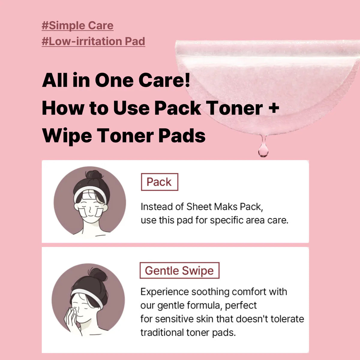 Collagen Toner Pad – Almohadillas Tonificantes con Colágeno Vegano